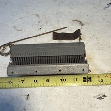 Vintage Leather Belt Lacer Belt Lacing Tool for #1 hooks 2 1/2" No Name NICE