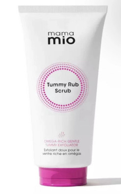 Mama Mio Tummy Rub Scrub 180ml - Peelt & pflegt die Haut, schwangerschaftssicher
