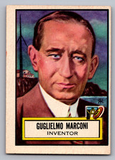 1952 TOPPS LOOK 'N SEE #69 GUGLIELMO MARCONI INVENTOR