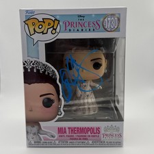Anne Hathaway "The Princess Diaries" AUTOGRAPH Signed 'Mia' 1730 Funko Pop ACOA