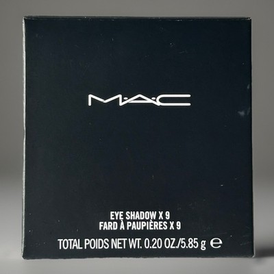 Mac Eyeshadow Palette x 9 Amber Times Nine 0.20 OZ.  5.85g New With Box
