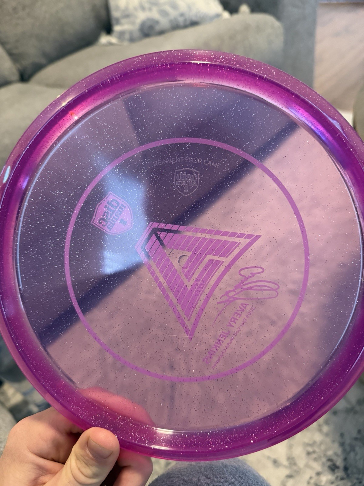 Discmania Metal Flake C-Line MD3 Flat & RARE Avery Jenkins Stamp Heavy Sparkle