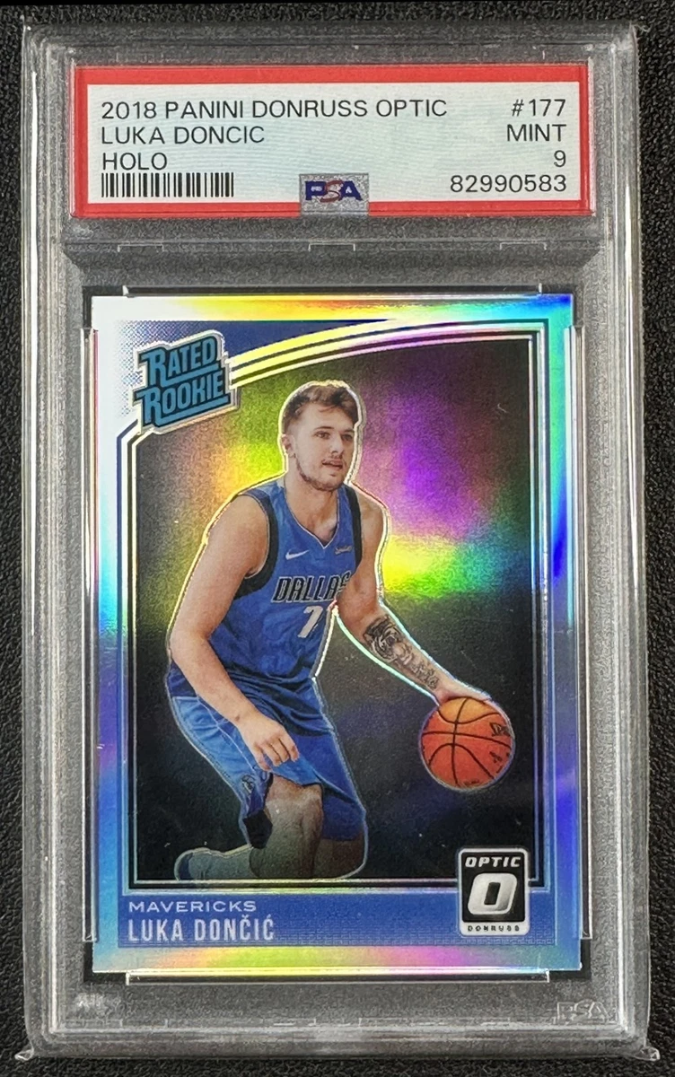Luka Dončić 9 Graded Basketball Sports Trading Cards & Accessories