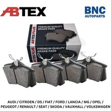 Abtex Rear Brake Pads fits CITROEN BERLINGO 1996-2022