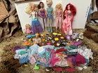 Huge Lot Approx 100 Pieces Vintage, Modern Barbie Dolls Accessories Clothes