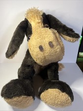 RARE 20 Vintage 50s 60s Stuffed Plush Donkey Mule Brown Soft