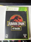 Jurassic Park: The Game (Microsoft Xbox 360, 2011) No Manual!