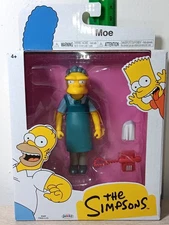 *FREE SHIP* 5" MOE + TELEPHONE The Simpsons Collectible Figure Jakks Pacific
