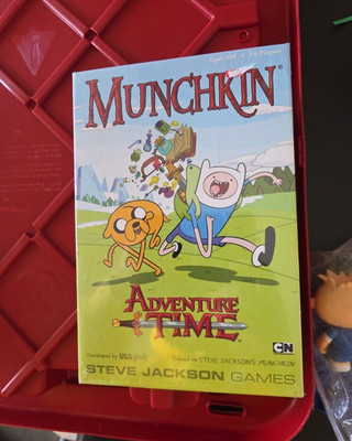 Steve Jackson Games Munchkin Adventure Time Card Game, 3-6 Players