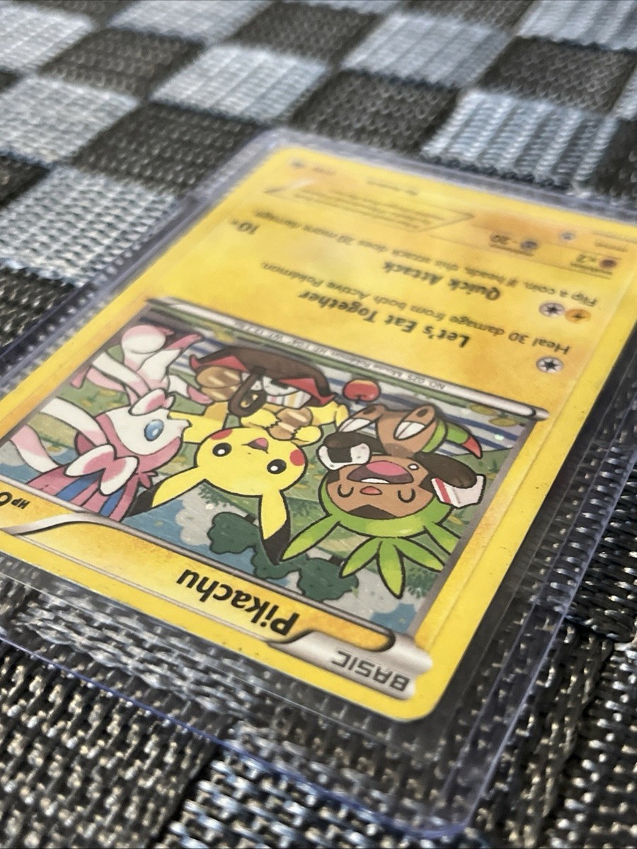BLACK STAR* Pikachu XY95 Promo Bubble Holo Rare 2016 Pokemon TCG
