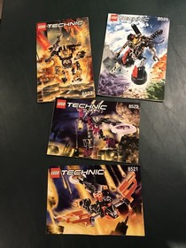 Lego Technic Throwbots Collection Complete With Manuals, Posters, Cases 8520