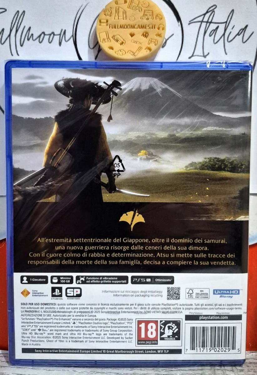 GHOST OF YOTEI PS5 PLAYSTATION ACTION RPG ESCLUSIVA SONY