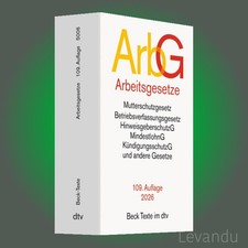 Arbeitsgesetze (ArbG) | Beck-Texte im dtv 500...