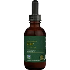 Global Healing Organic Zinc Liquid Drops - Immune, Hormone, & Healthy Aging Supp