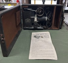 Vintage SVE Picturol Projector Model Q Society For Visual Education Original Box