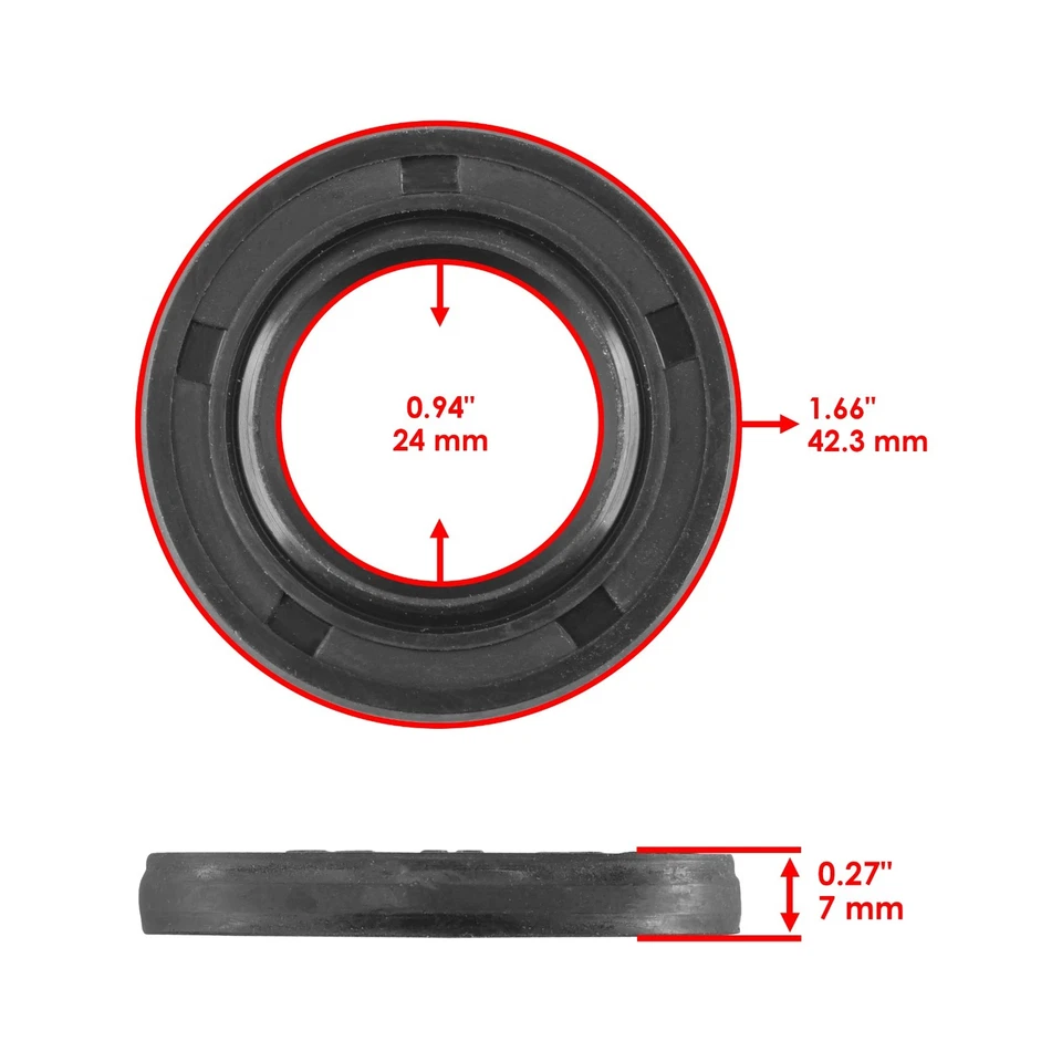 Rear Wheel Ball Bearings Seals Kit for Suzuki RM250 1992 1993 1994 - Image 3 of 4