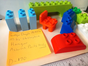 Lego Duplo 10826 Assorted Parts Only Miles&rsquo; Stellosphere Hangar Chair Arch