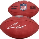 Cameron Ward Tennessee Titans Autographed Duke Full Color Football
