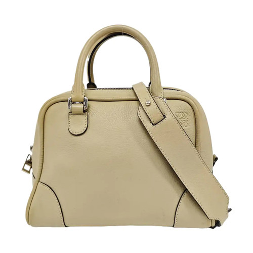 LOEWE Amazona Handbags Leather Green Free Shipping | Duties Paid