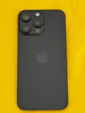 OEM APPLE IPHONE 15 PRO MAX BLACK TITANIUM BACKGLASS