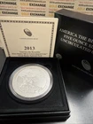 2013 America The Beautiful GREAT BASIN NATIONAL PARK 5 Oz Silver Bullion W/COA