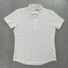 with tags Orlebar Brown Shirt Adult Medium White Polo Shirt Sleeve Cotto G1N