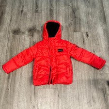 Calvin Klein Kids Puffer Coat Red/Black Size 6