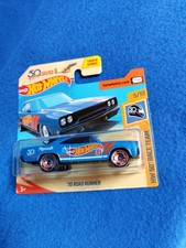 Hot Wheels '70 ROAD RUNNER, HW 50th RACE TEAM, NEU & OVP !