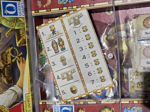 Luxor | Gioco da Tavolo | Pubblicato da Queen Games Con 5 Queenie - Foto 7 di 9
