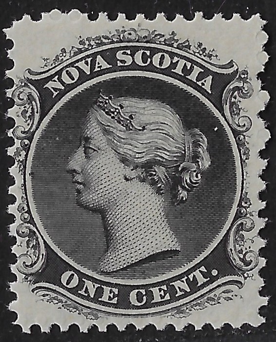 Canada-Nova Scotia Scott 8, MNH, F-VF, UTCV $10++, Fresh bright colour,  (10k765