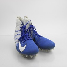 Botín de fútbol Nike Vapor para hombre azul usado 12,5