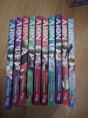 Aion Manga 1-10, Deutsch, Gebraucht, Carsten Manga