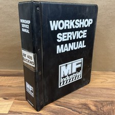 Original Massey Ferguson Mf 40b Tractor Loader Backhoe Service Manual Workshop