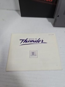 1990 Mindscape Nintendo NES Days Of Thunder Game CIB.  Nice Copy