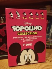 Topolino Collection Box 7 Dvd- Molto Raro- Fuori Catalogo- Buone Condizioni 