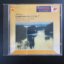 Sibelius Symphonies No. 2 & 7 CD 1994 Remastered Classical Sony