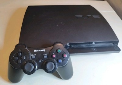 Sony PlayStation 3 Slim PS3 Konsole  getestet und mit Controller PS1 PS2 Working