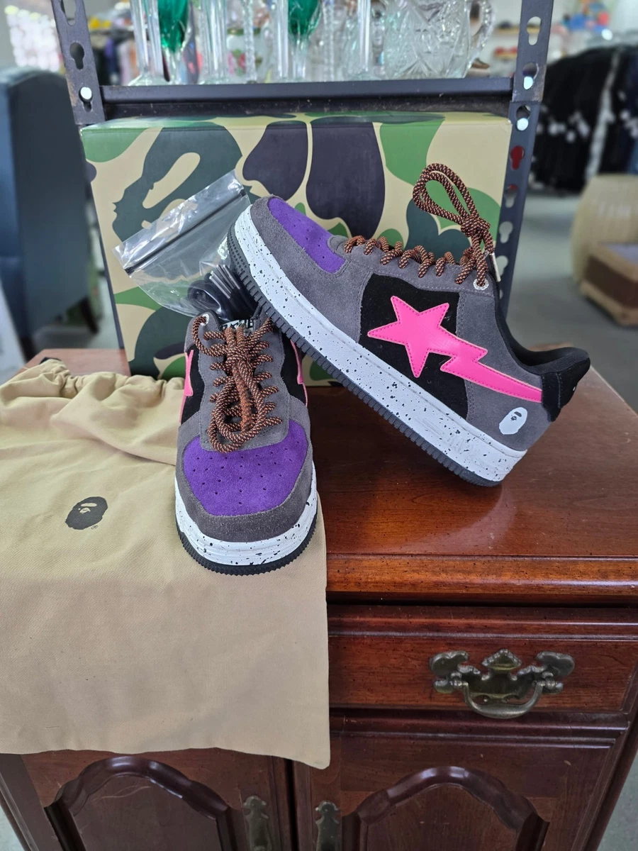 A Bathing Ape Bapesta #2 Black Roses for sale | eBay