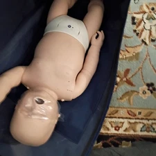 CPR Training Kit w. Adult & Infant Manikin WITH some Feedback & accessories