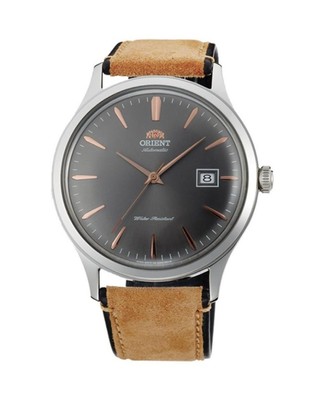 ORIENT Men Analog Automatic Casual Watch Classic Dress Silver color Dial Waterpr
