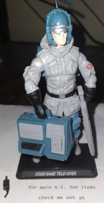 Tele-Viper V7 100% Complete 25th Extreme Conditions Arctic Assault GI JOE GIJOE