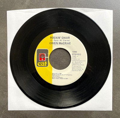 7'' Gwen McCrae - Rockin' Chair - US Cat