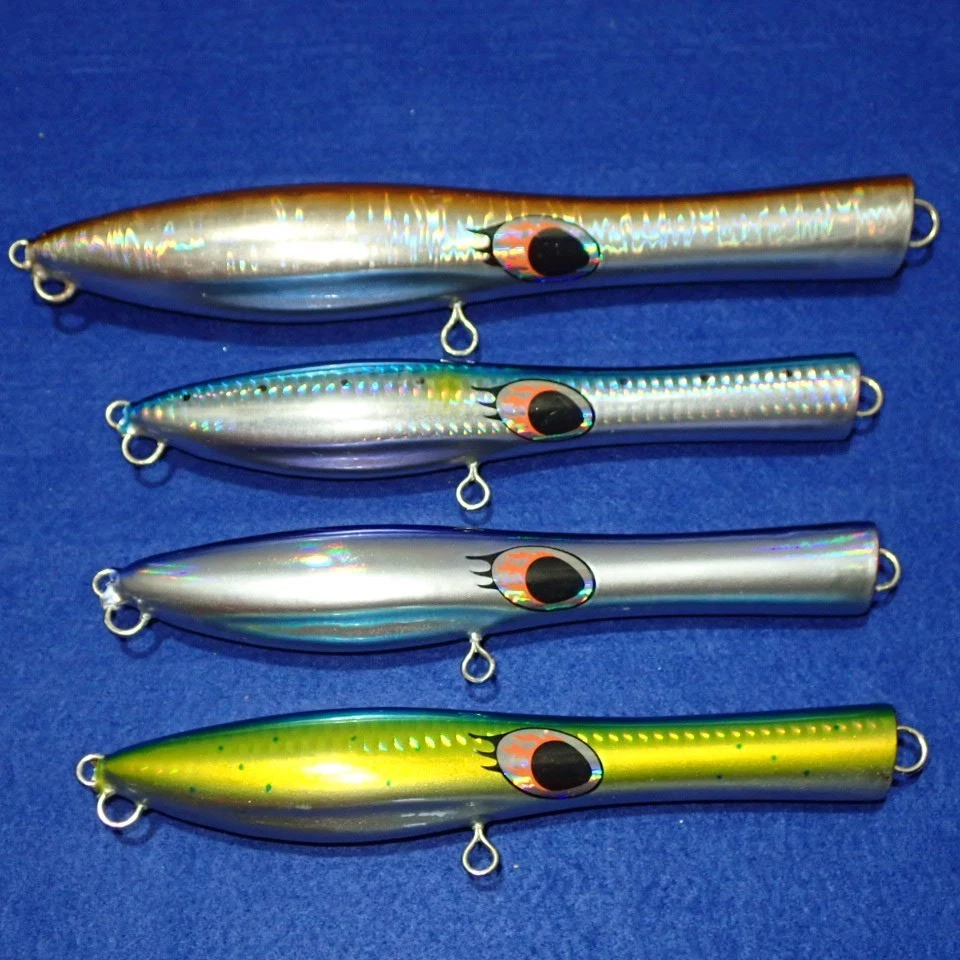 JDM Discontinued Lure DAIWA SALTIGA BUBBLE MAKER X 4 Topwater Popper Yellowtail - Image 3 of 4