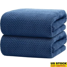 Absorbent Microfiber Bath Towels Soft Spa Towels Beach Pool Yoga Travel New