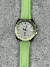Zodiac Speed Dragon Watch - ZO5516 - MOP Dial, Green Bezel & Band
