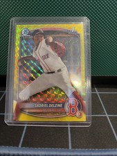 2025 Bowman Chrome Sapphire Edition Chrome Prospects Sadbiel Delzine / 75
