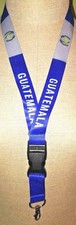 GUATEMALA FLAG LANYARD /KEY CHAIN / ID HOLDER COUNTRY FLAG LANYARD