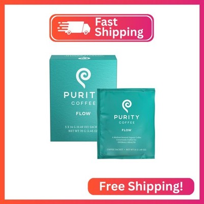 Purity Coffee FLOW Medium Roast Organic Coffee - USDA Certified Organic ...