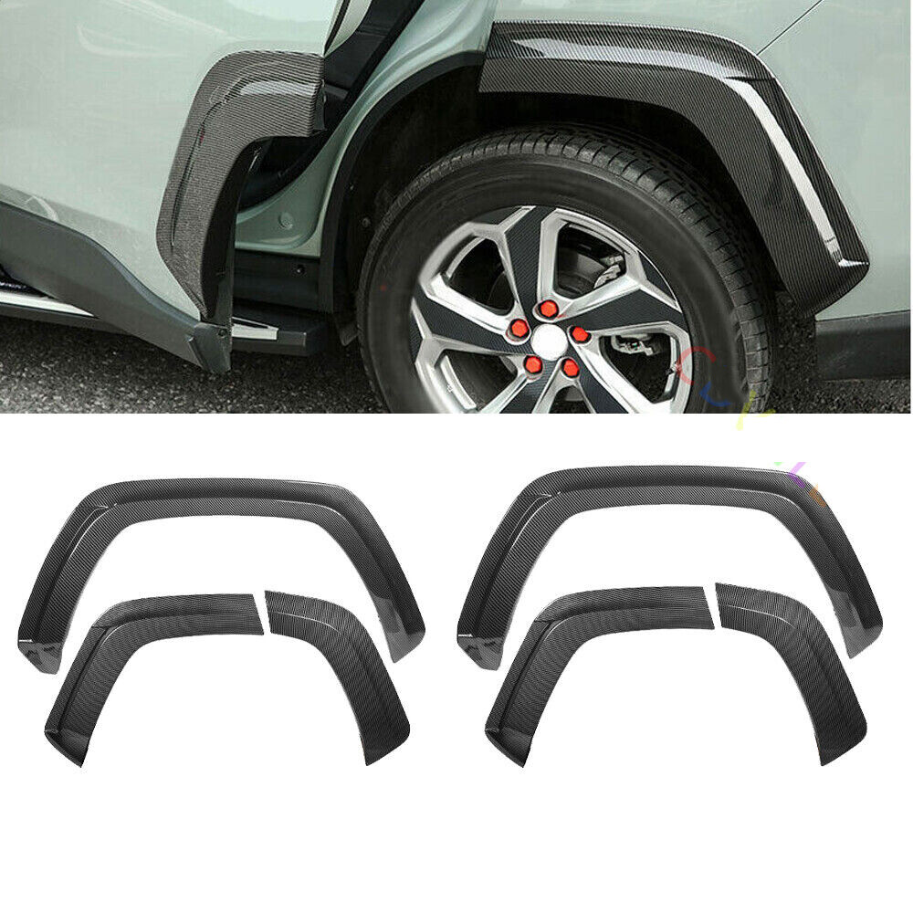 For Toyota RAV4 2019-2023 Carbon Fiber Fender Flares Wheel For Toyota RAV4 2019-2023 Carbon Fiber Fender Flares Wheel