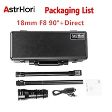 AstrHori 18mm F8 Wide Angel 2X Macro Lens Direct 90° For Canon EF-Mount Camera